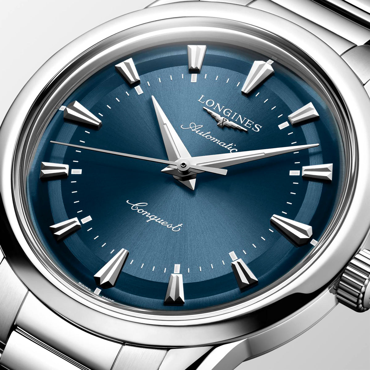 Longines CONQUEST HERITAGE 38mm Automatic Watch L16494926 - Michael Jones Jeweller