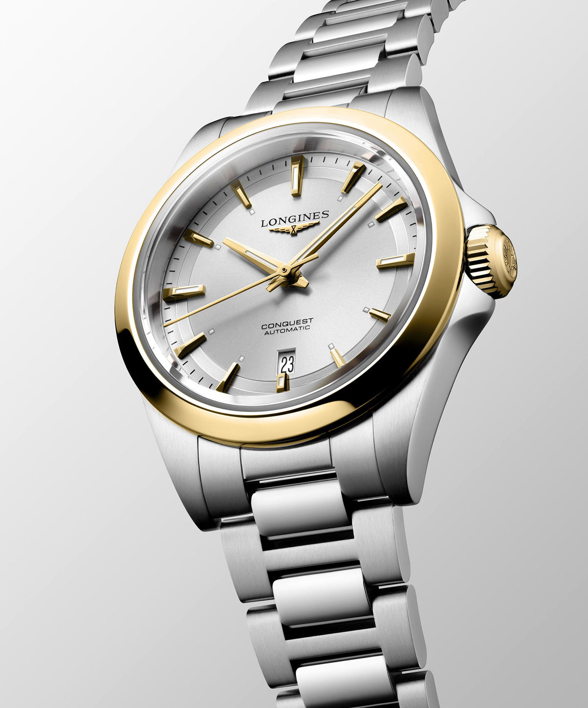 Longines CONQUEST 30mm Automatic Watch L33205706 - Michael Jones Jeweller