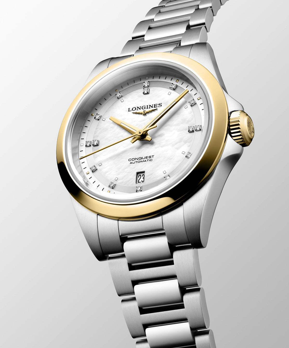 Longines CONQUEST 30mm Automatic Watch L33205806 - Michael Jones Jeweller