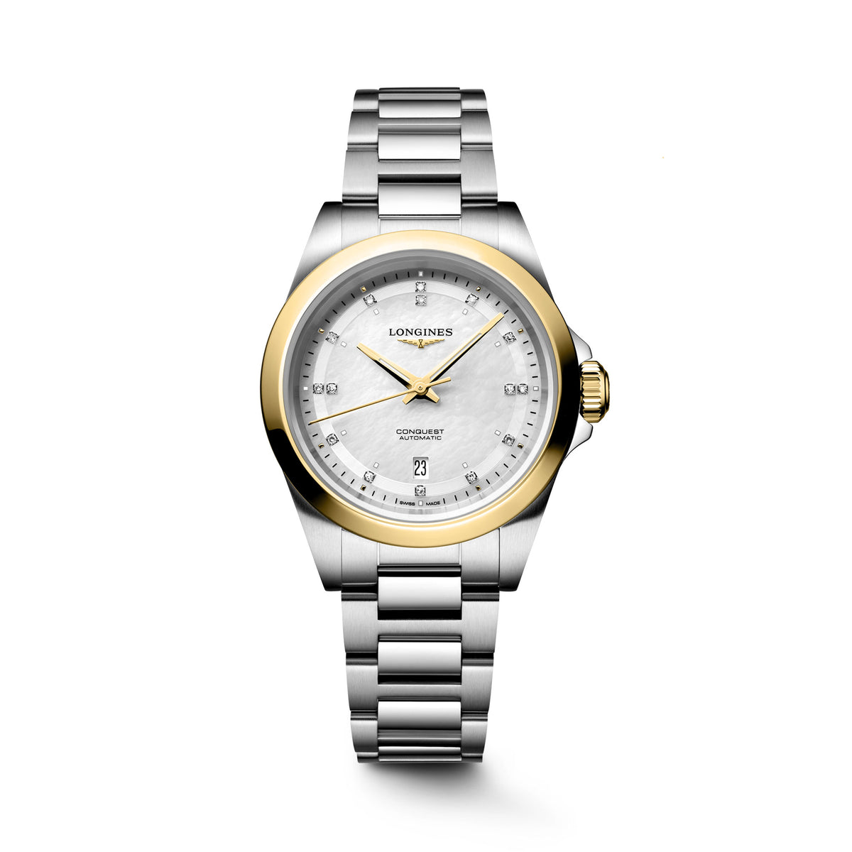 Longines CONQUEST 30mm Automatic Watch L33205806 - Michael Jones Jeweller