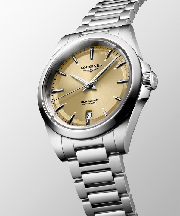 Longines CONQUEST 38mm Automatic Watch L37204626 - Michael Jones Jeweller