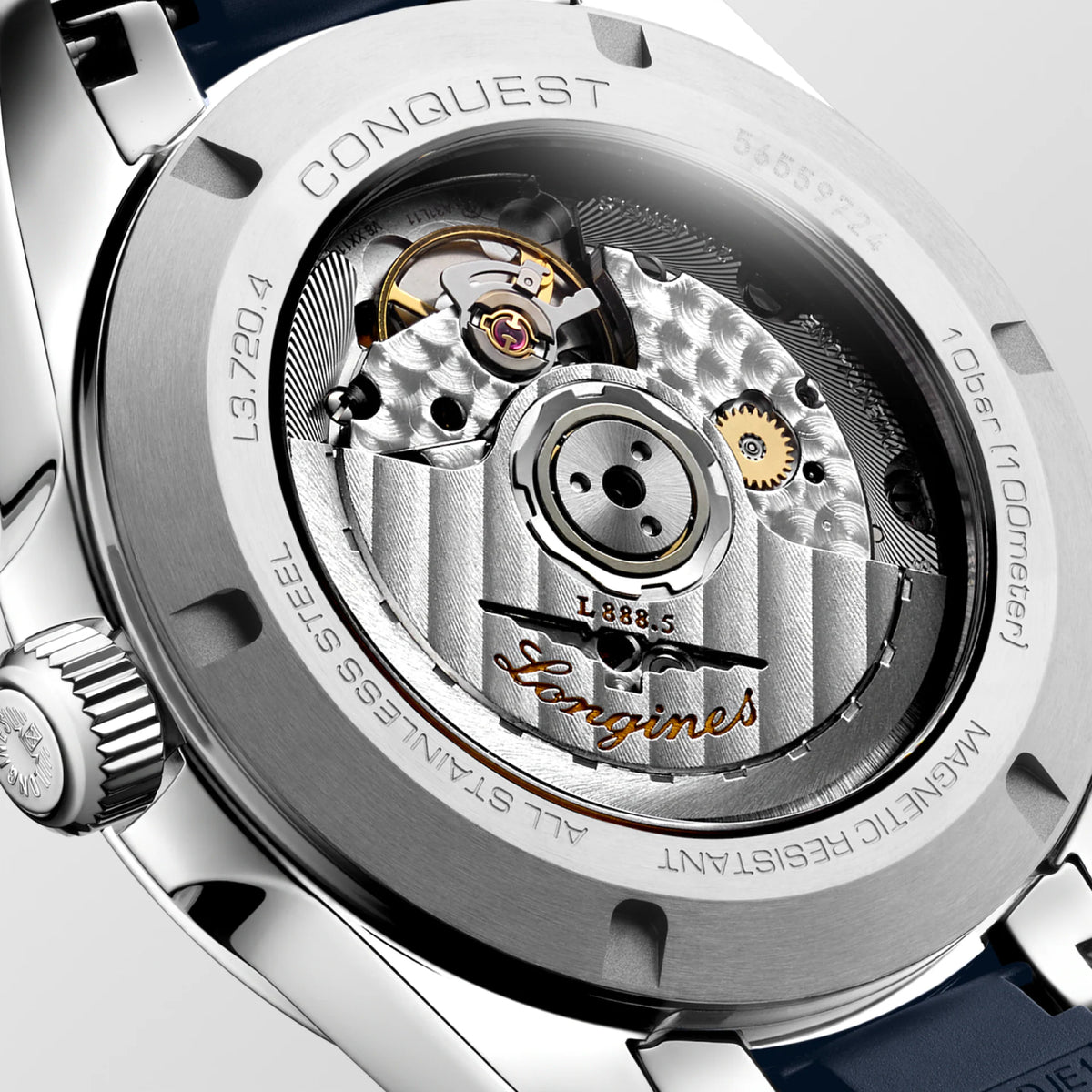 Longines CONQUEST 38mm Automatic Watch L37204929 - Michael Jones Jeweller