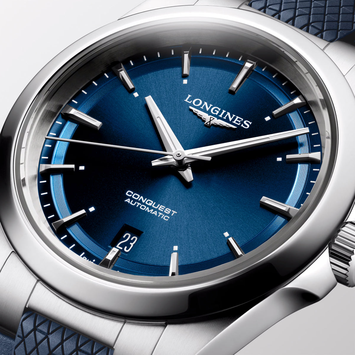 Longines CONQUEST 38mm Automatic Watch L37204929 - Michael Jones Jeweller