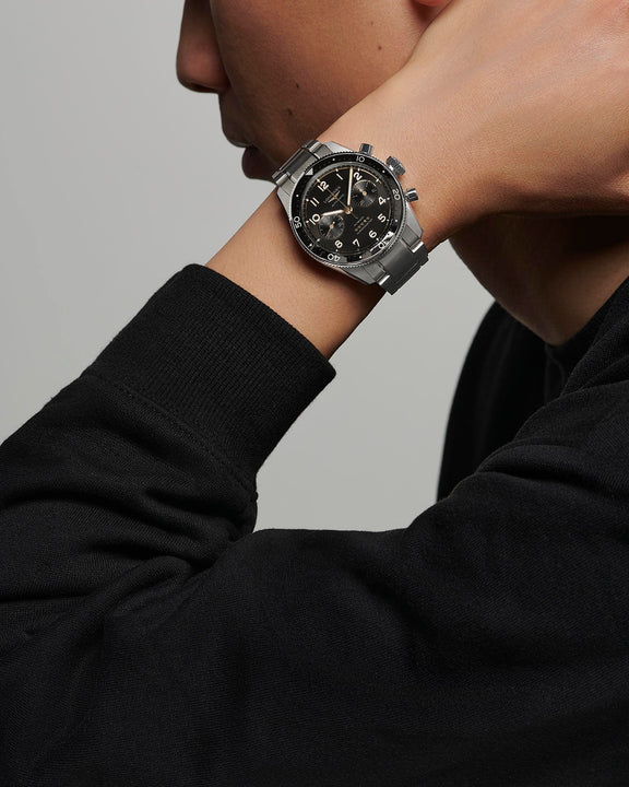 Longines SPIRIT PILOT FLYBACK 39.5mm Automatic Watch L37214536