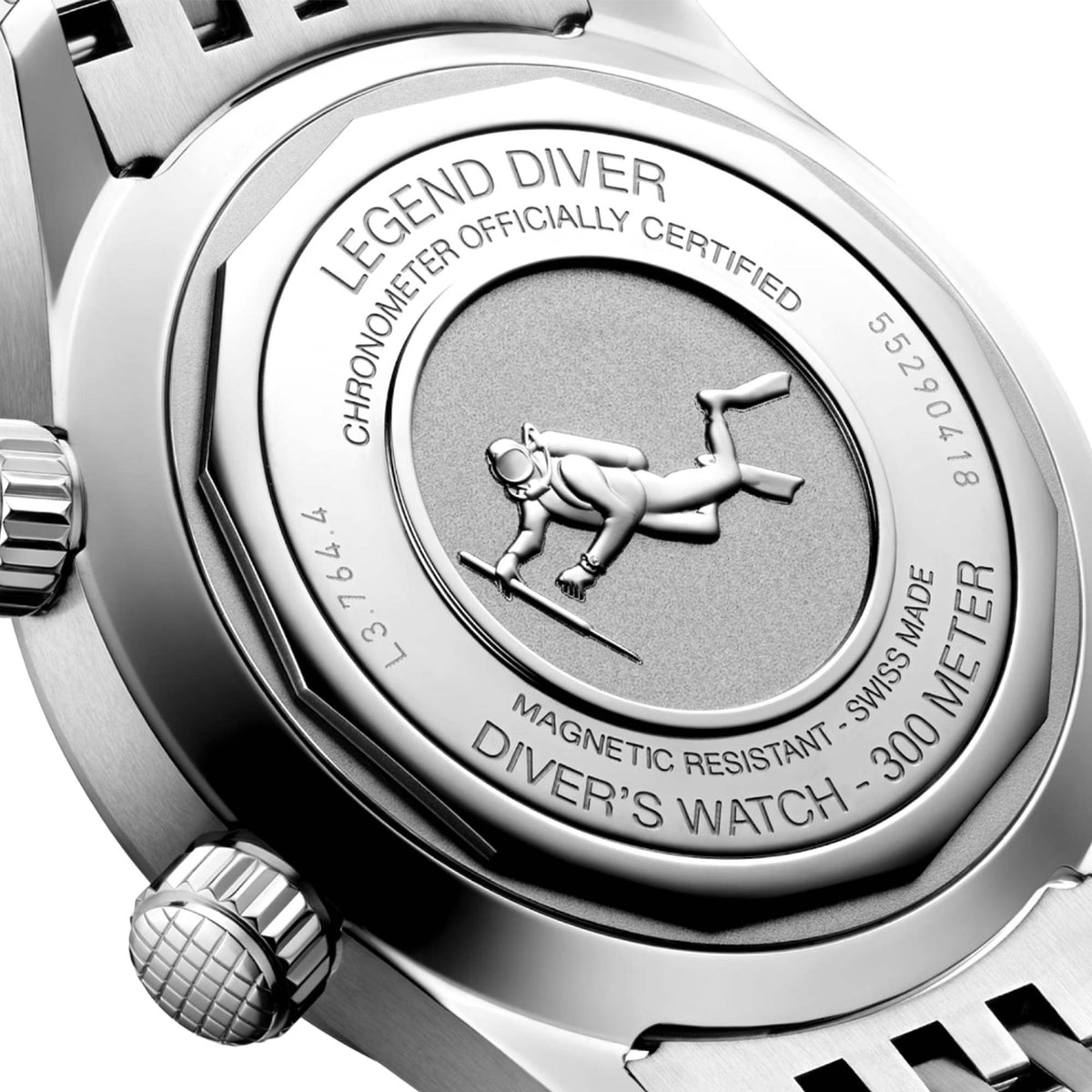 Longines LEGEND DIVER 39mm Automatic Watch L37644166 - Michael Jones Jeweller