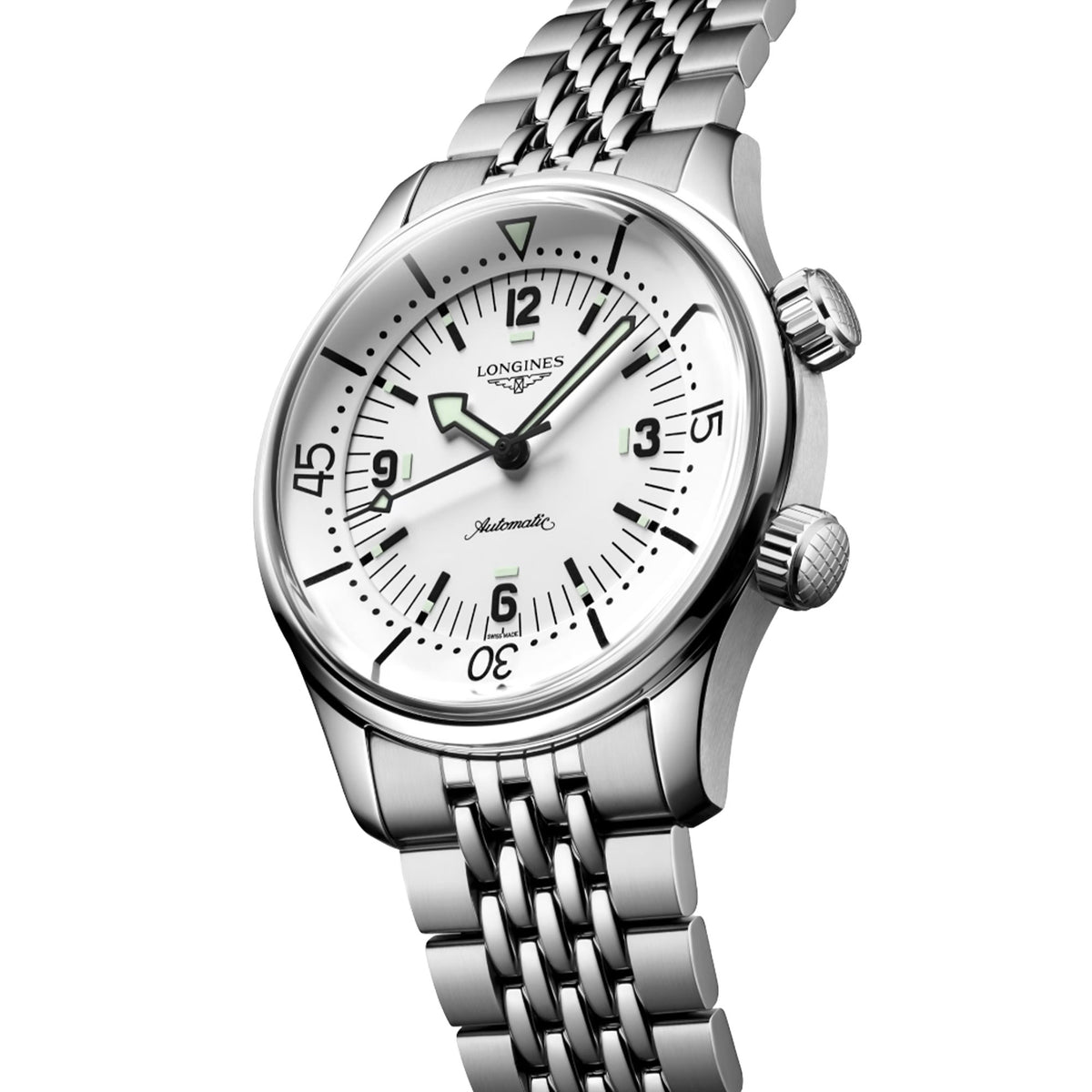 Longines LEGEND DIVER 39mm Automatic Watch L37644166 - Michael Jones Jeweller