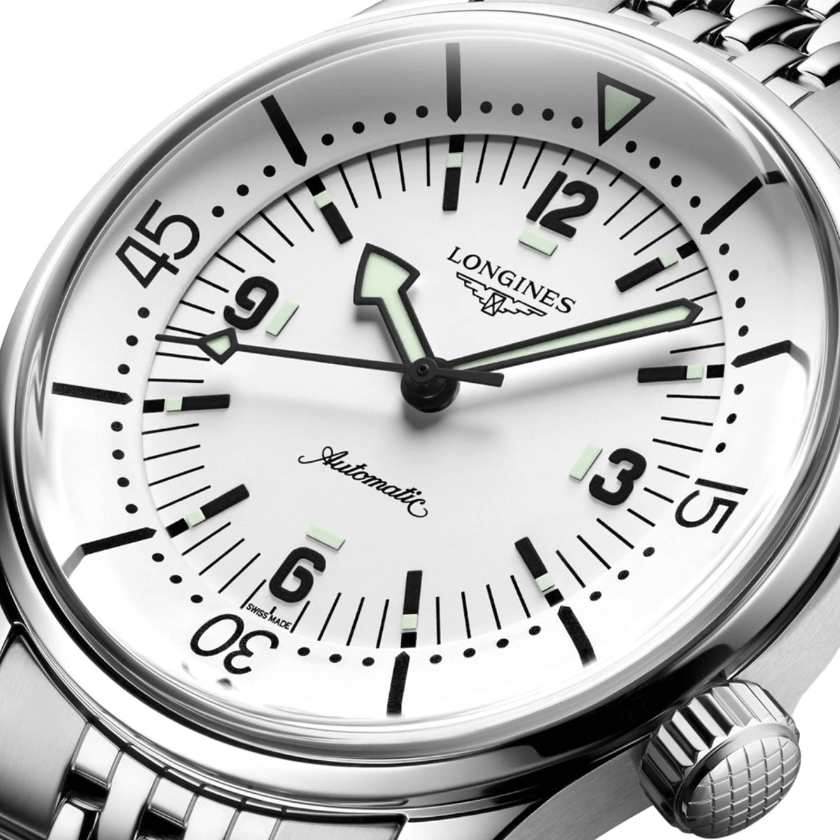 Longines LEGEND DIVER 39mm Automatic Watch L37644166 - Michael Jones Jeweller