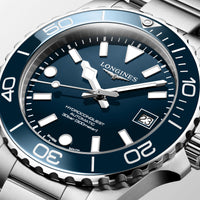 Longines HYDROCONQUEST 39mm Automatic Watch L37794966 - Michael Jones Jeweller