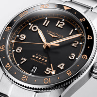 Longines SPIRIT ZULU TIME 39mm Automatic Watch L38024506 - Michael Jones Jeweller