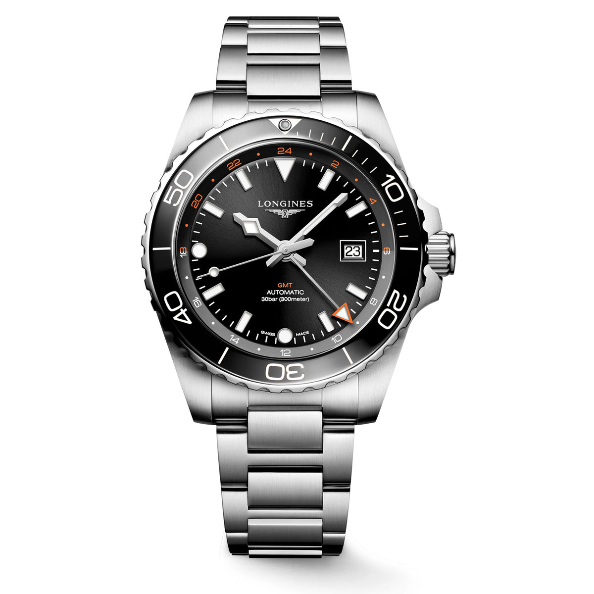 Longines HYDROCONQUEST 43mm Automatic Watch L38904566 - Michael Jones Jeweller