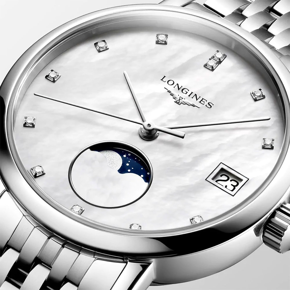 Longines ELEGANT COLLECTION 30mm Quartz Watch L43304876 - Michael Jones Jeweller
