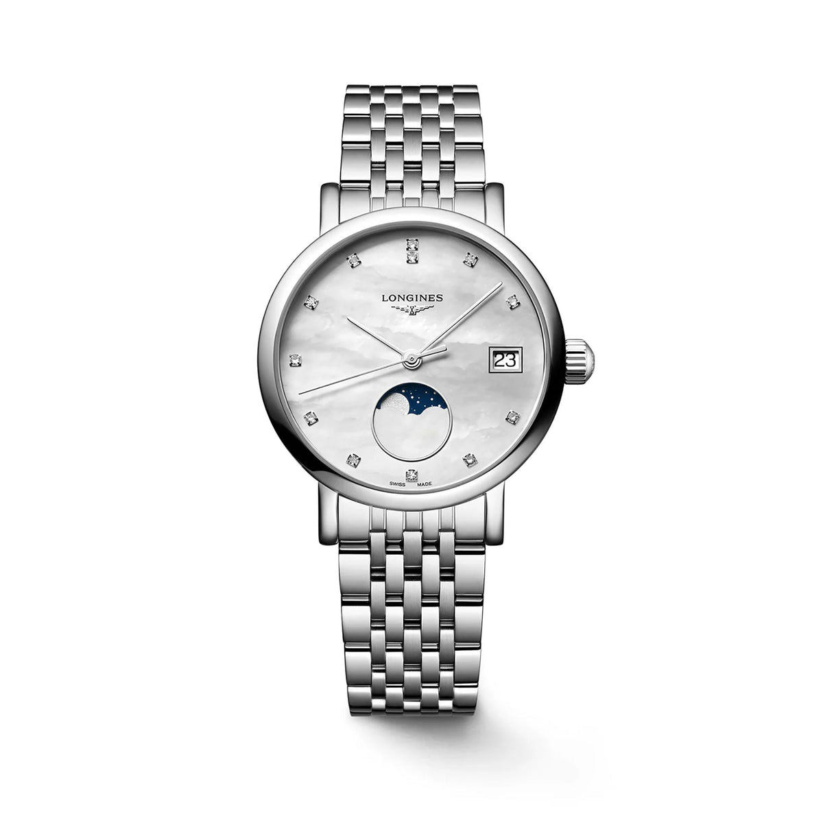 Longines ELEGANT COLLECTION 30mm Quartz Watch L43304876 - Michael Jones Jeweller