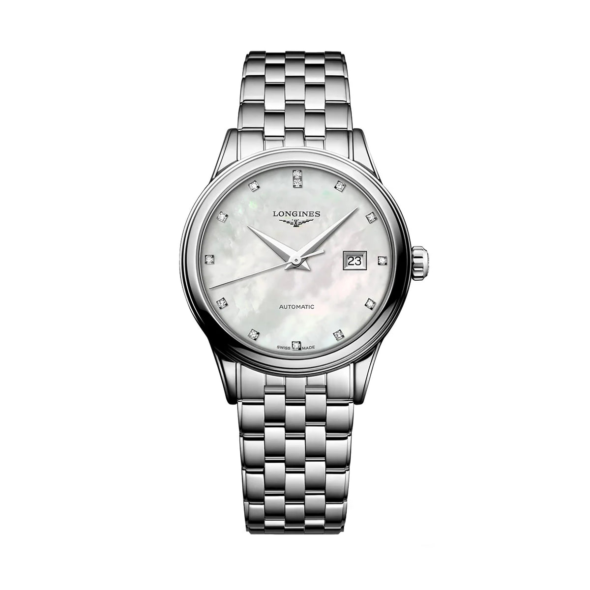 Longines FLAGSHIP 30mm Quartz Watch L43744886 - Michael Jones Jeweller