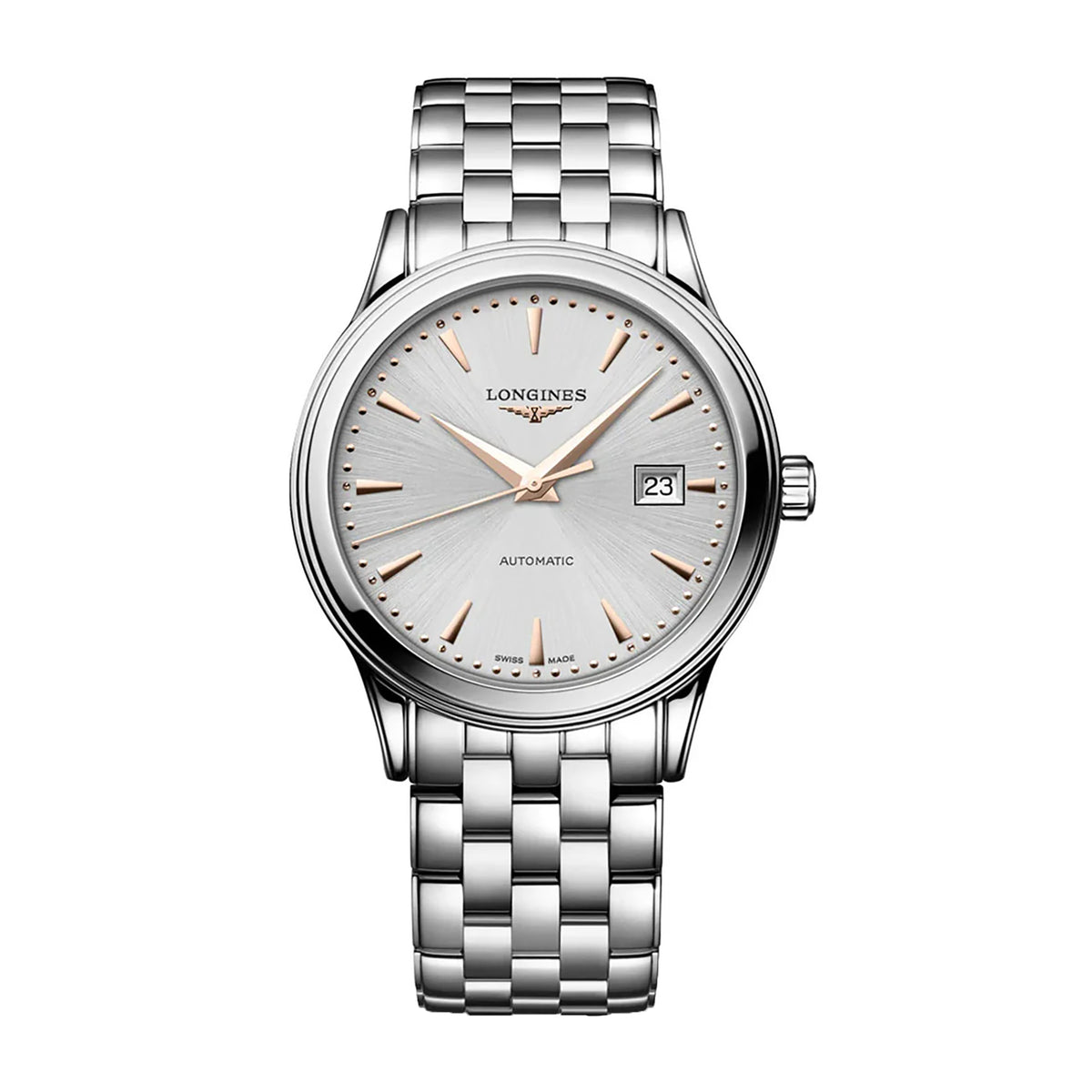 Longines FLAGSHIP CLASSIC 40mm Automatic Watch L49844706 - Michael Jones Jeweller
