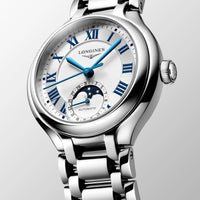 Longines PRIMALUNA MOONPHASE 34mm Automatic Watch L81264716 - Michael Jones Jeweller
