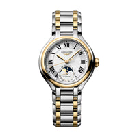 Longines PRIMALUNA MOONPHASE 34mm Automatic Watch L81265797 - Michael Jones Jeweller