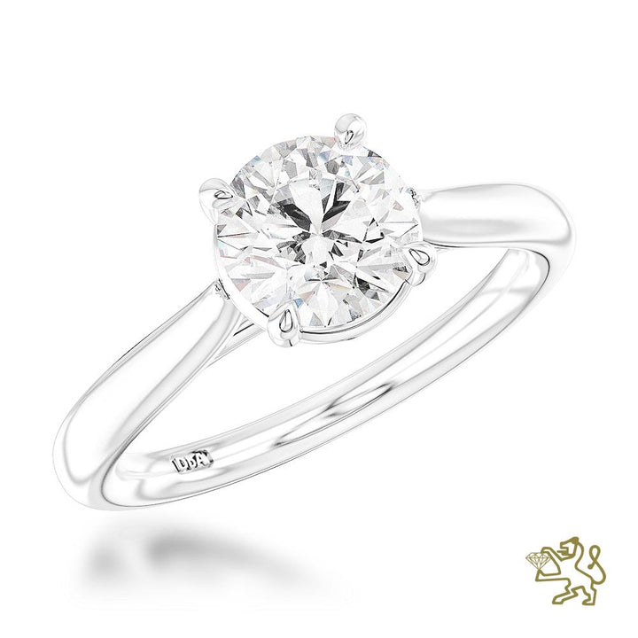 Classic Solitaire 1.00ct E VS1 Laboratory Grown Diamond Platinum Ring