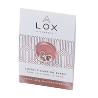 Classic Earring Backs - Rose Gold Tone - Michael Jones Jeweller