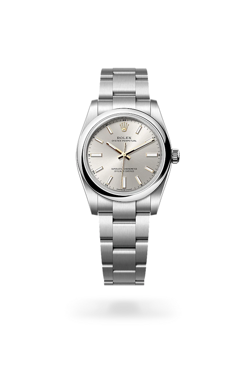 Rolex Oyster Perpetual in Oystersteel, M124200-0001 - Michael Jones Jeweller