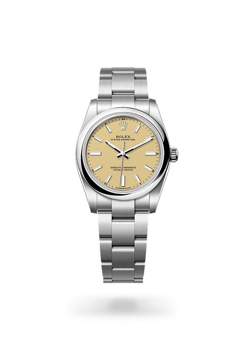 Rolex Oyster Perpetual in Oystersteel, M124200-0007 - Michael Jones Jeweller
