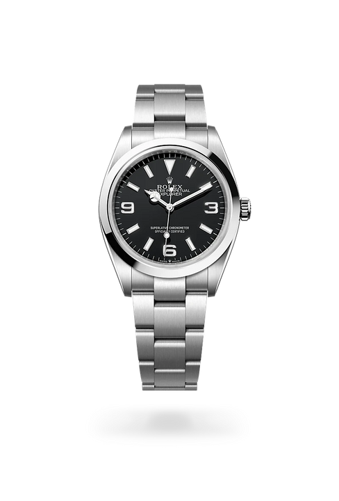 Rolex Explorer in Oystersteel, M124270-0001 - Michael Jones Jeweller