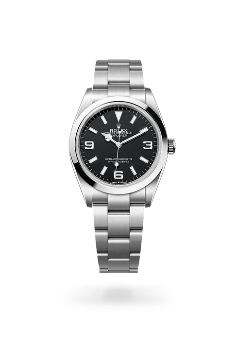 Rolex Explorer in Oystersteel, M124270-0001 - Michael Jones Jeweller