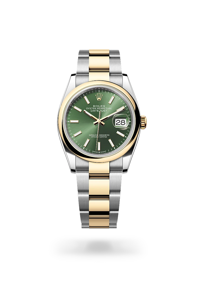 Rolex Datejust in Yellow Rolesor - combination of Oystersteel and yellow gold, M126203-0058 - Michael Jones Jeweller