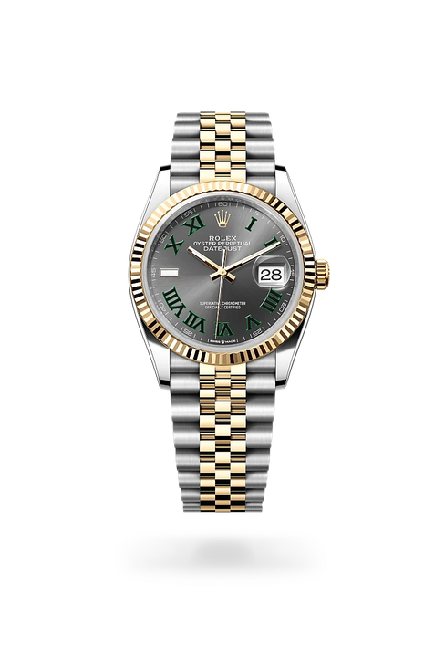 Rolex Datejust in Yellow Rolesor - combination of Oystersteel and yellow gold, M126233-0035 - Michael Jones Jeweller