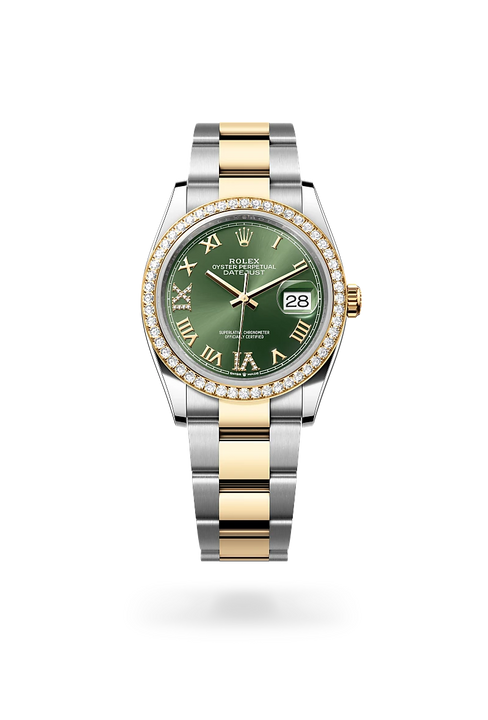 Rolex Datejust in Yellow Rolesor - combination of Oystersteel and yellow gold, M126283RBR-0012 - Michael Jones Jeweller