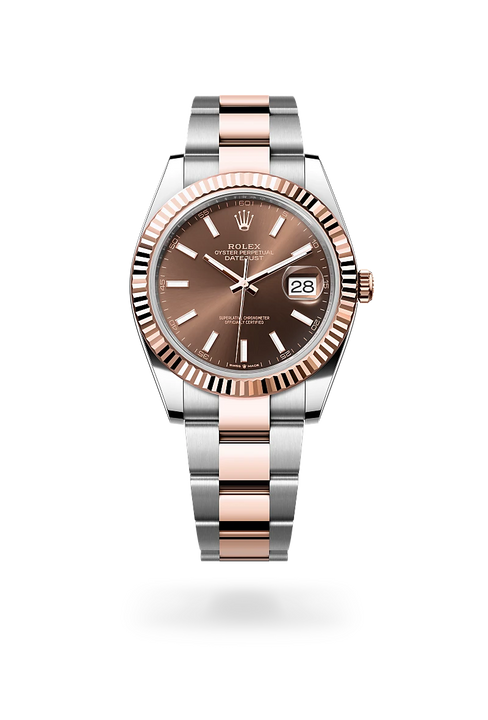 Rolex Datejust in Everose Rolesor - combination of Oystersteel and Everose gold, M126331-0001 - Michael Jones Jeweller