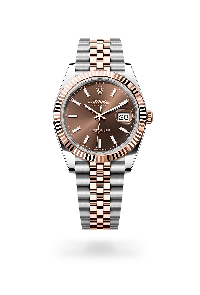 Rolex Datejust in Everose Rolesor - combination of Oystersteel and Everose gold, M126331-0002 - Michael Jones Jeweller