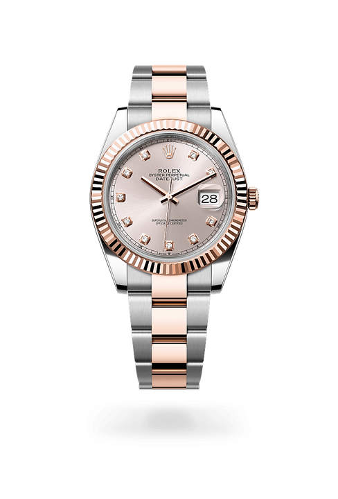 Rolex Datejust in Everose Rolesor - combination of Oystersteel and Everose gold, M126331-0007 - Michael Jones Jeweller