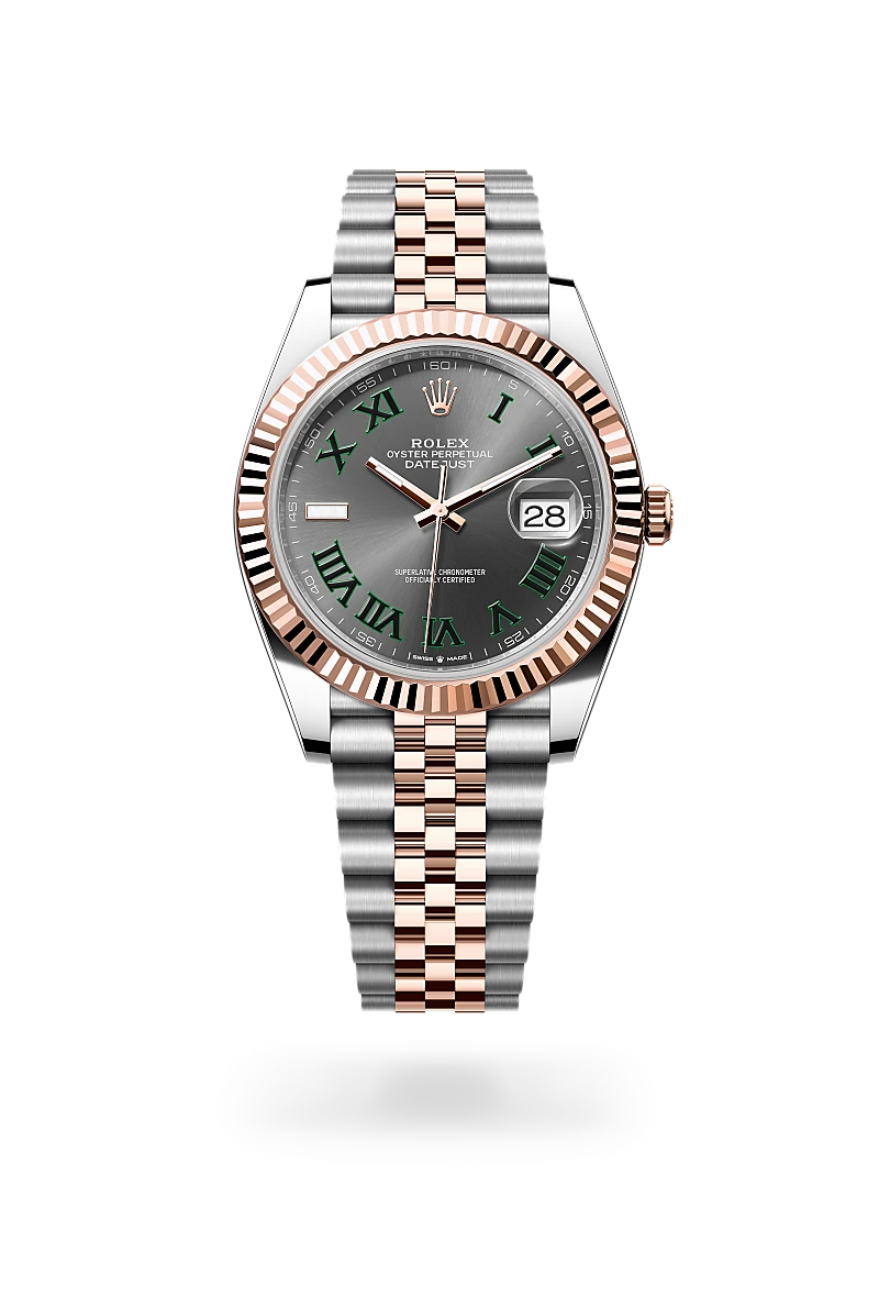 Rolex Datejust in Everose Rolesor - combination of Oystersteel and Everose gold, M126331-0016 - Michael Jones Jeweller