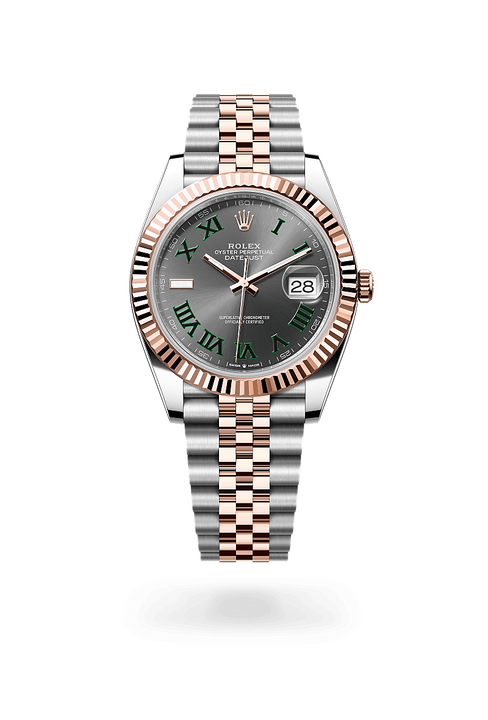 Rolex Datejust in Everose Rolesor - combination of Oystersteel and Everose gold, M126331-0016 - Michael Jones Jeweller