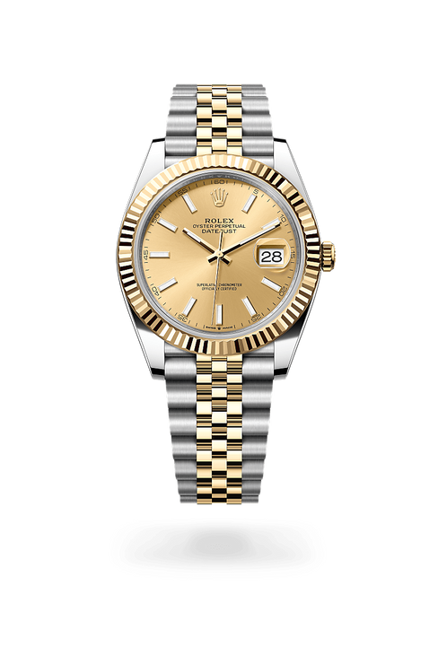 Rolex Datejust in Yellow Rolesor - combination of Oystersteel and yellow gold, M126333-0010 - Michael Jones Jeweller