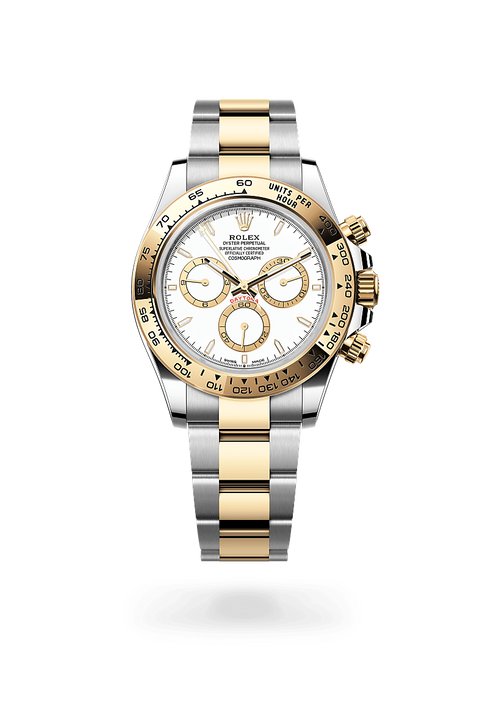 Rolex Cosmograph Daytona in Yellow Rolesor - combination of Oystersteel and yellow gold, M126503-0001 - Michael Jones Jeweller