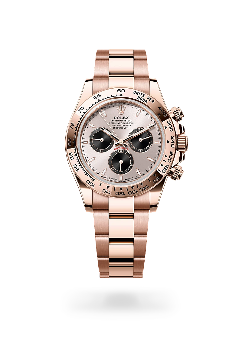 Rolex Cosmograph Daytona in 18 ct Everose gold, M126505-0003 - Michael Jones Jeweller
