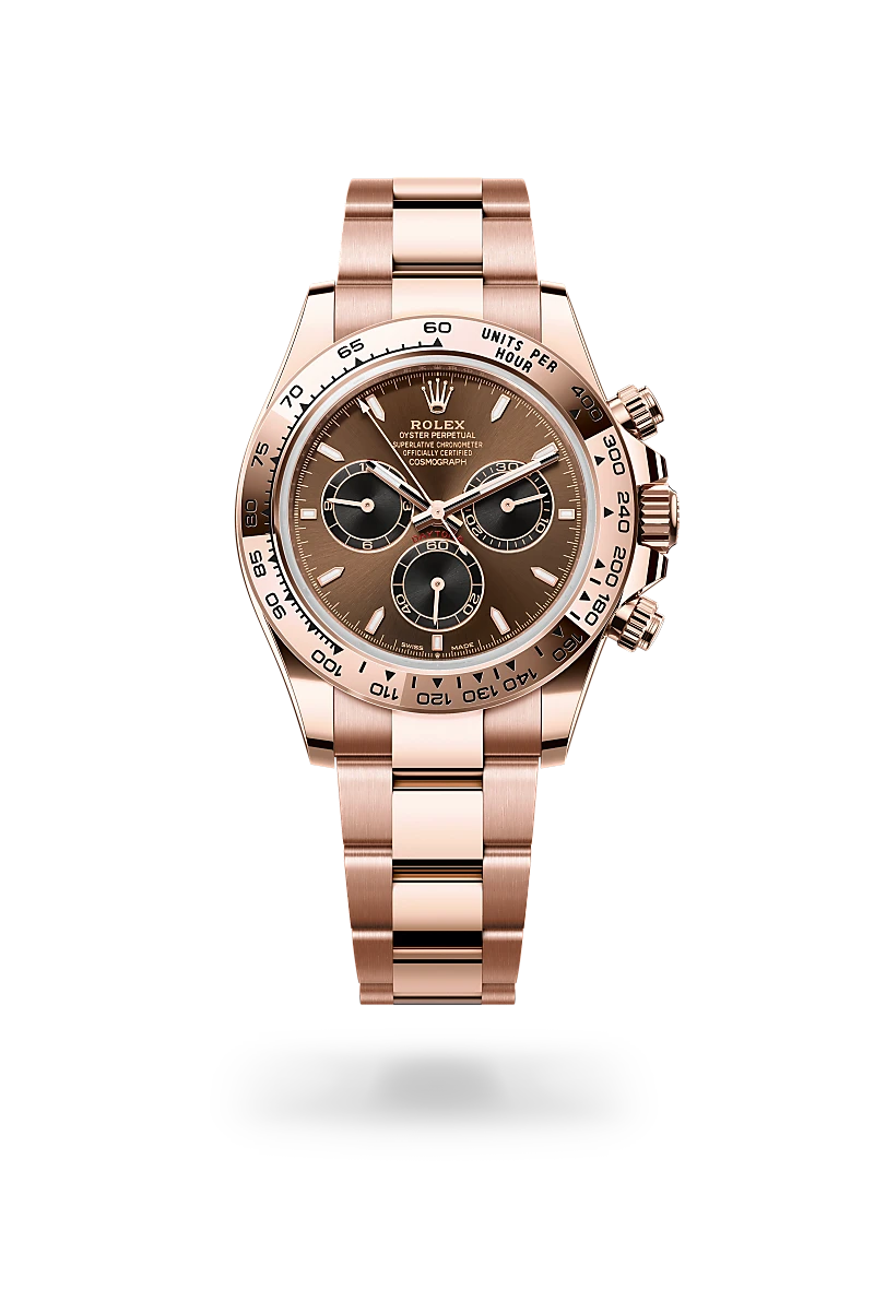 Rolex Cosmograph Daytona in 18 ct Everose gold, M126505-0005 - Michael Jones Jeweller