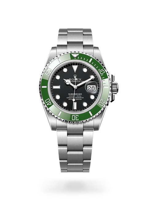 Rolex Submariner in Oystersteel, M126610LV-0002 - Michael Jones Jeweller
