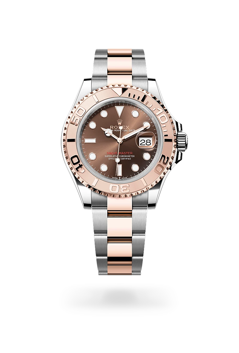 Rolex Yacht-Master in Everose Rolesor - combination of Oystersteel and Everose gold, M126621-0001 - Michael Jones Jeweller