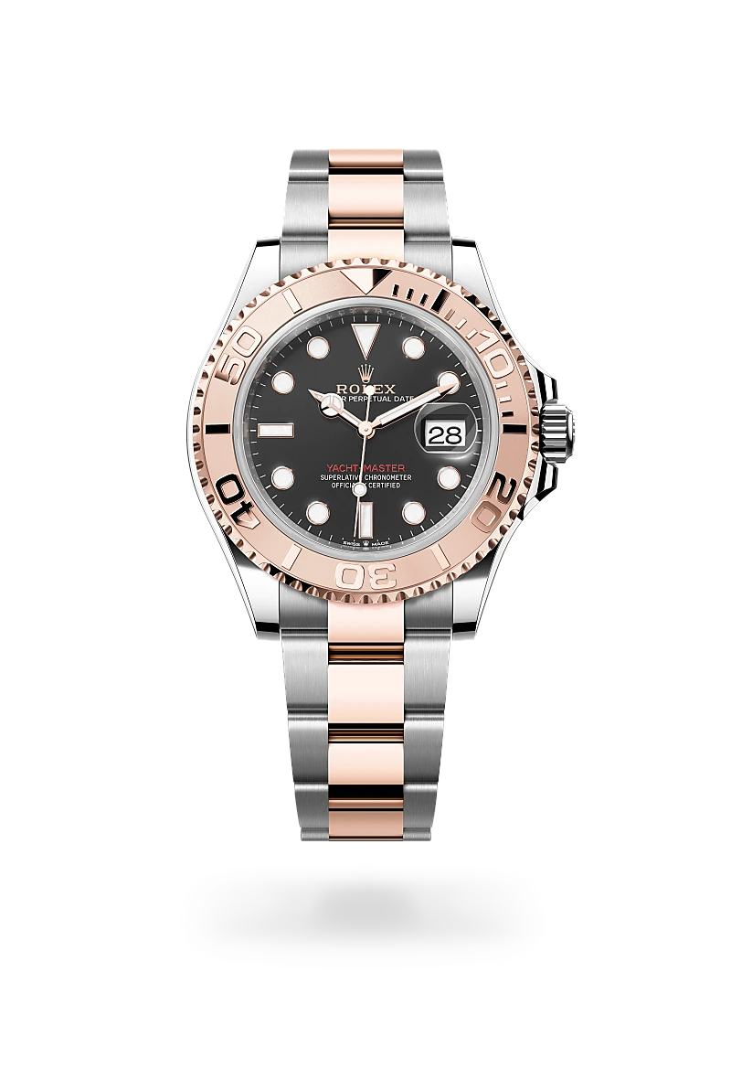Rolex Yacht-Master in Everose Rolesor - combination of Oystersteel and Everose gold, M126621-0002 - Michael Jones Jeweller