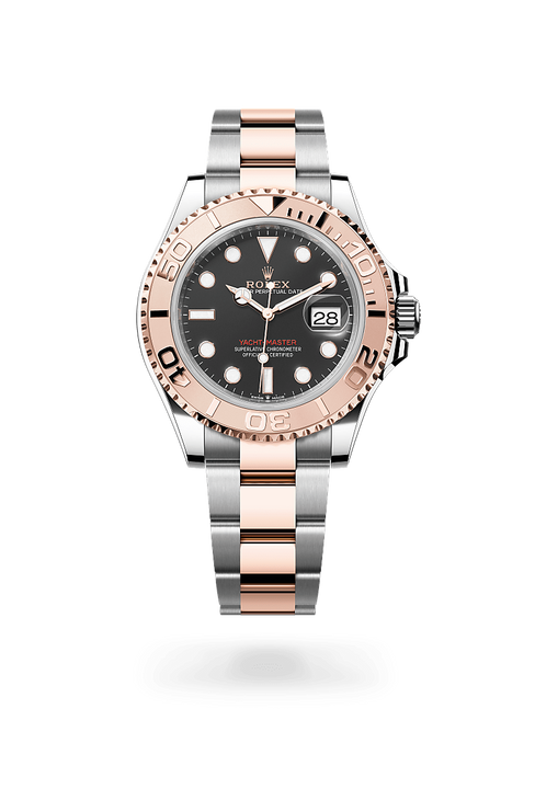 Rolex Yacht-Master in Everose Rolesor - combination of Oystersteel and Everose gold, M126621-0002 - Michael Jones Jeweller