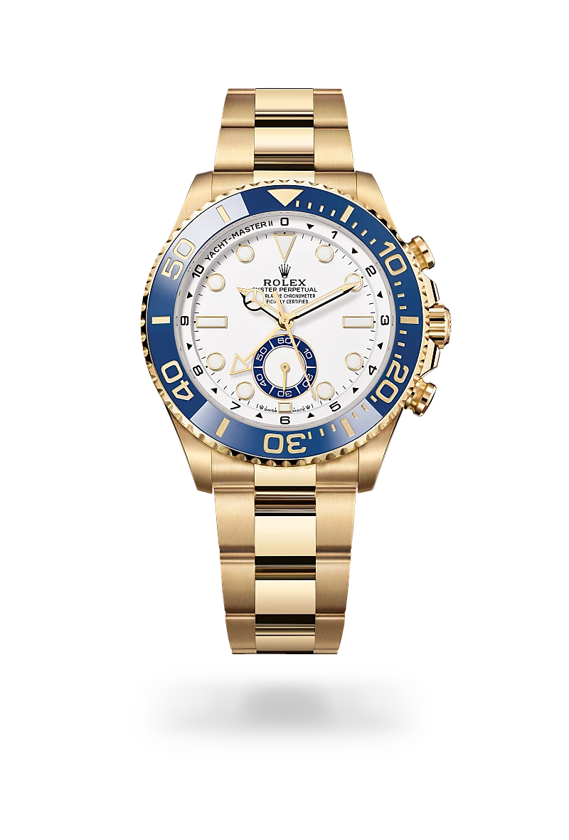 Rolex Yacht-Master II in 18 ct yellow gold, M126688-0001 - Michael Jones Jeweller