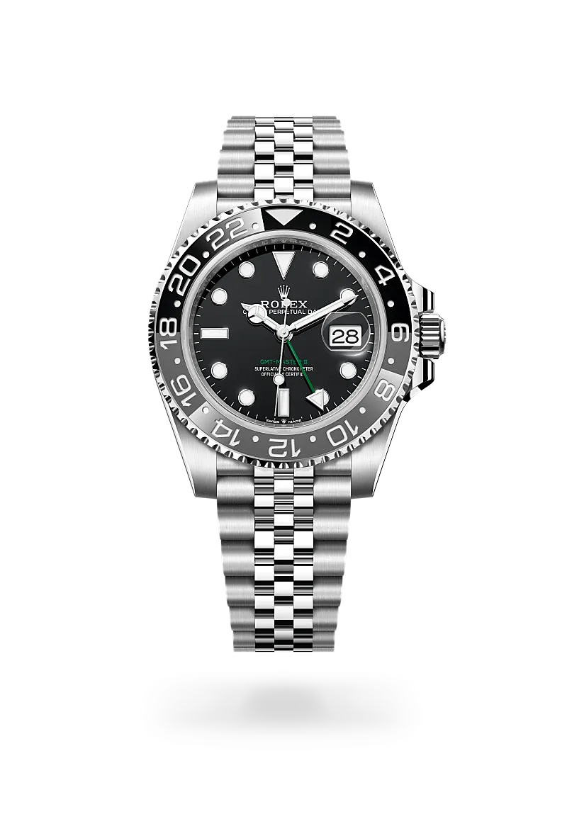 Rolex GMT-Master II in Oystersteel, M126710GRNR-0003 - Michael Jones Jeweller