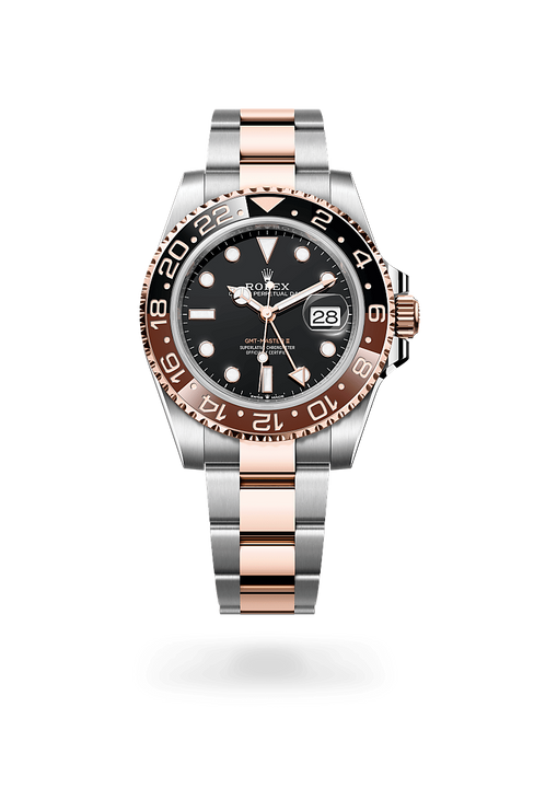 Rolex GMT-Master II in Everose Rolesor - combination of Oystersteel and Everose gold, M126711CHNR-0002 - Michael Jones Jeweller