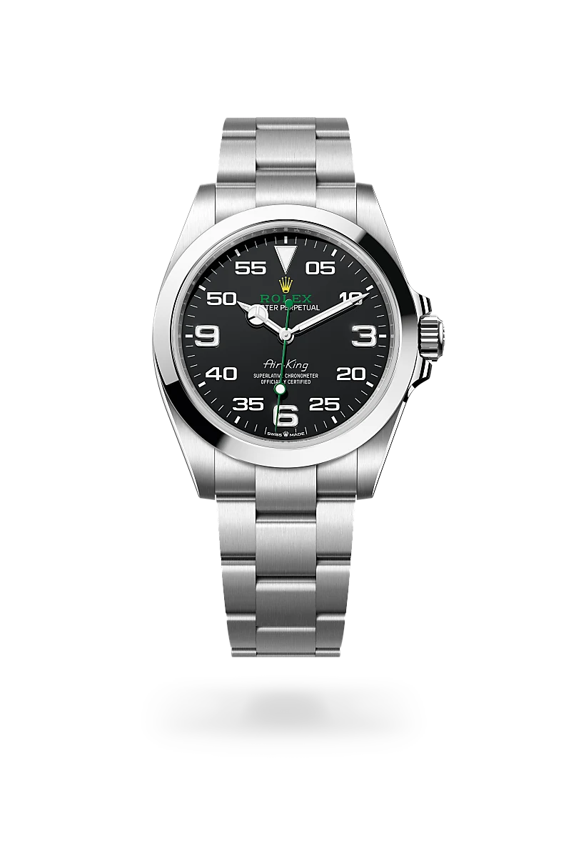 Rolex Air-King in Oystersteel, M126900-0001 - Michael Jones Jeweller