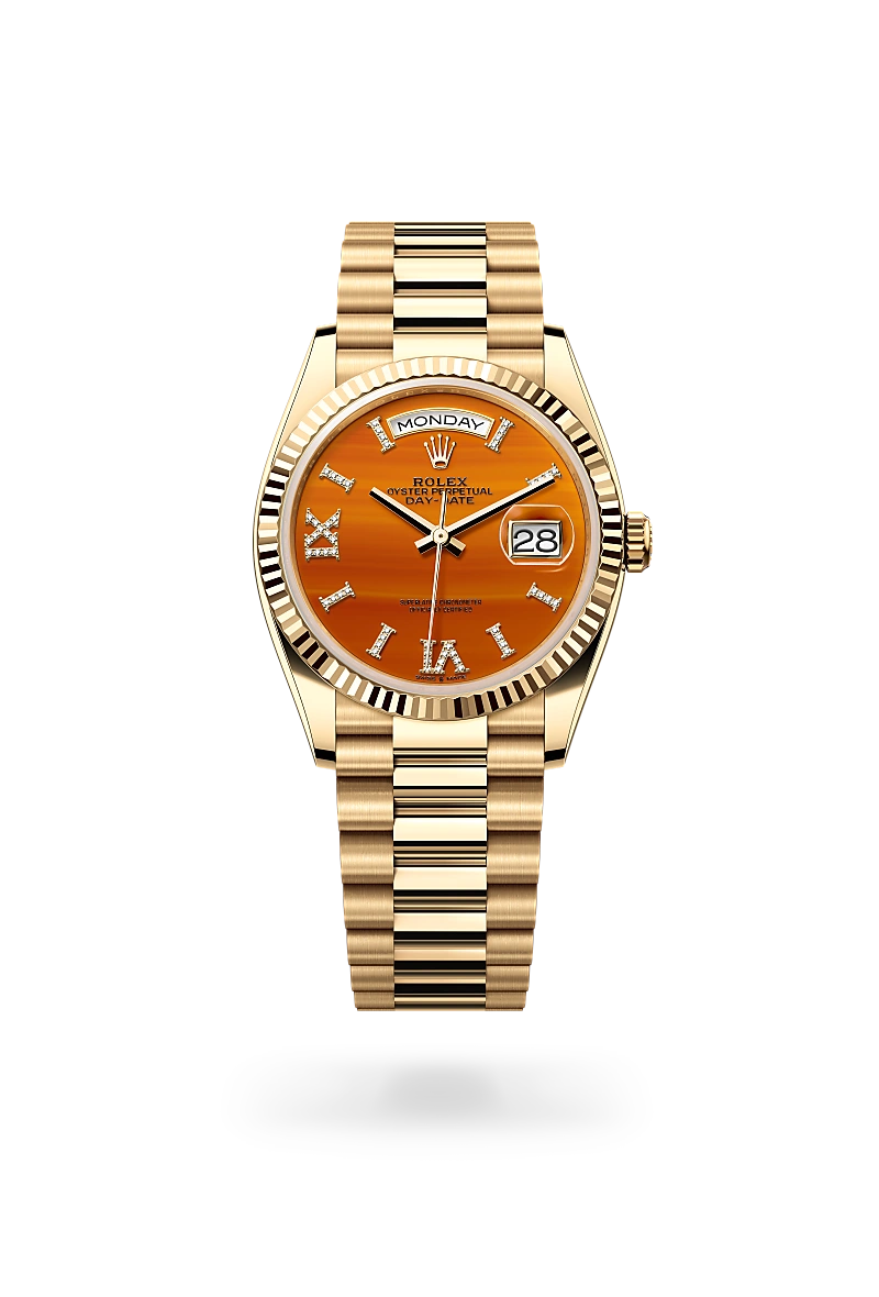 Rolex Day-Date in 18 ct yellow gold, M128238-0088 - Michael Jones Jeweller