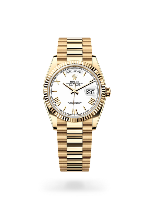 Rolex Day-Date in 18 ct yellow gold, M128238-0113 - Michael Jones Jeweller