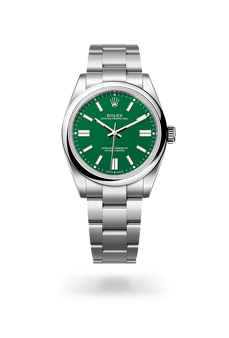 Rolex Oyster Perpetual in Oystersteel, M134300-0004 - Michael Jones Jeweller