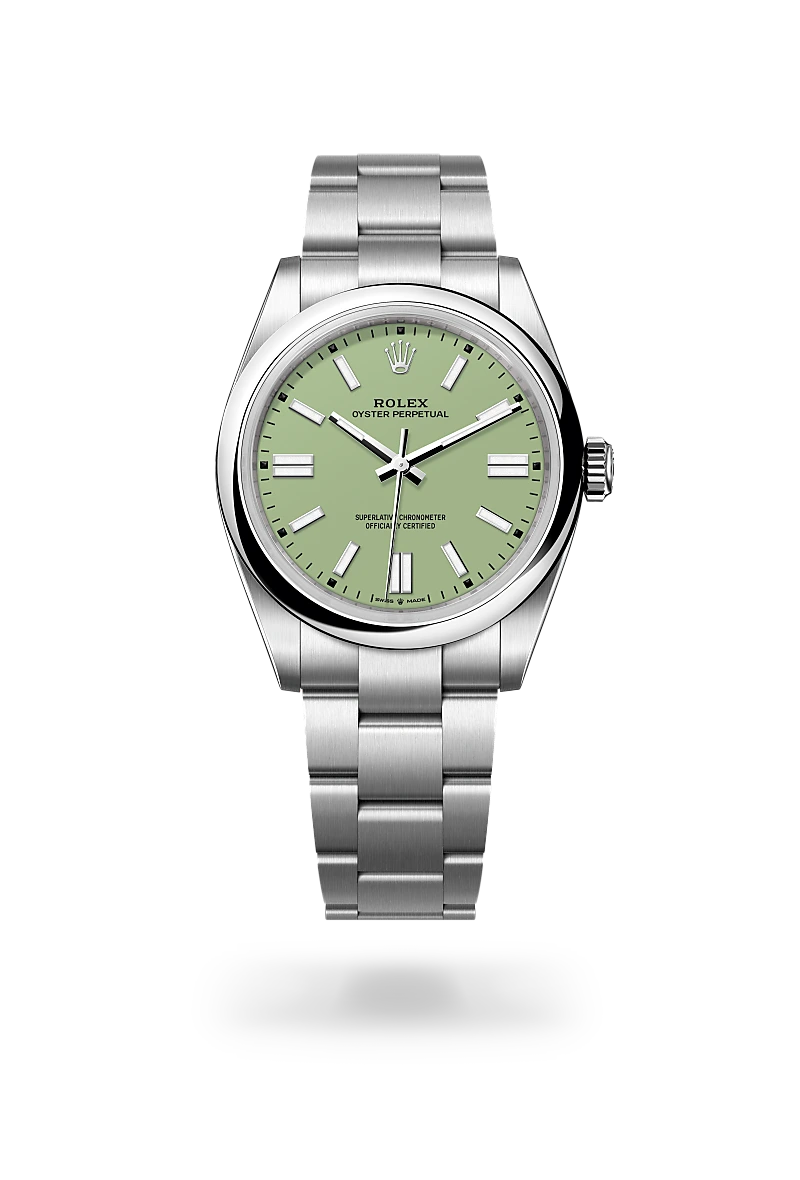 Rolex Oyster Perpetual in Oystersteel, M134300-0006 - Michael Jones Jeweller
